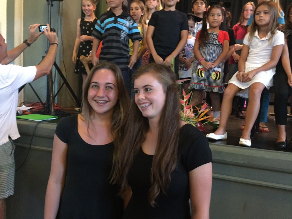 Duet team: Mia Ricciardi and Mackenzie Barton